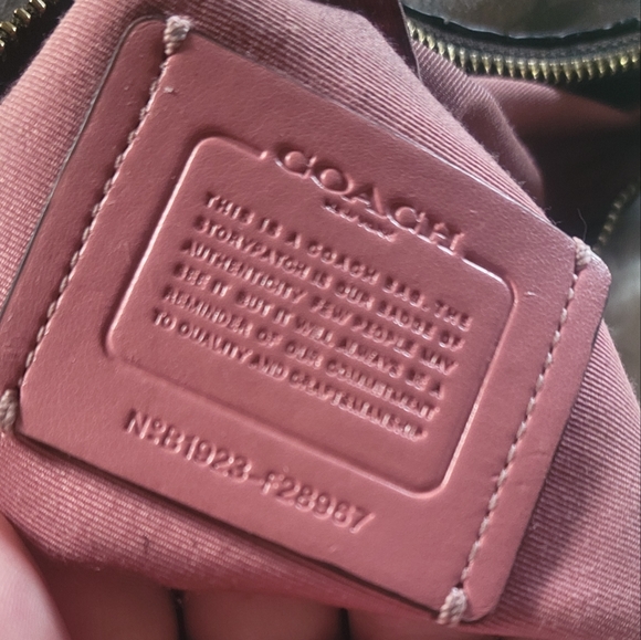 COACH MIA SHOULDER /CROSSBODY BAG 🚨MISSING 20" CB STRAP🚨 - Picture 8 of 12